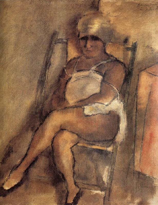 kerchiefed Lady, Jules Pascin